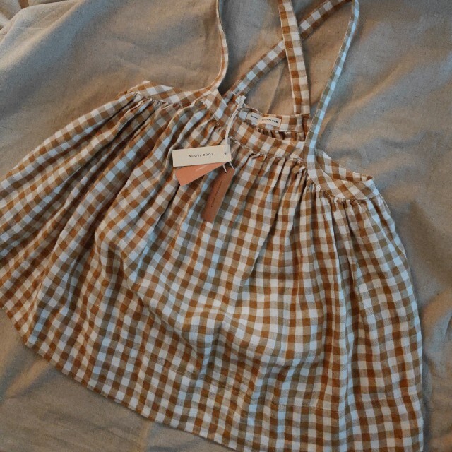 Caramel baby&child (キャラメルベビー&チャイルド)の【美品】Soor ploom  Eloise  Pinafore Gingham キッズ/ベビー/マタニティのキッズ服女の子用(90cm~)(スカート)の商品写真