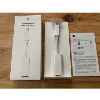 Apple MD464ZM/A　Thunderbolt - FireWire(iPhoneケース)