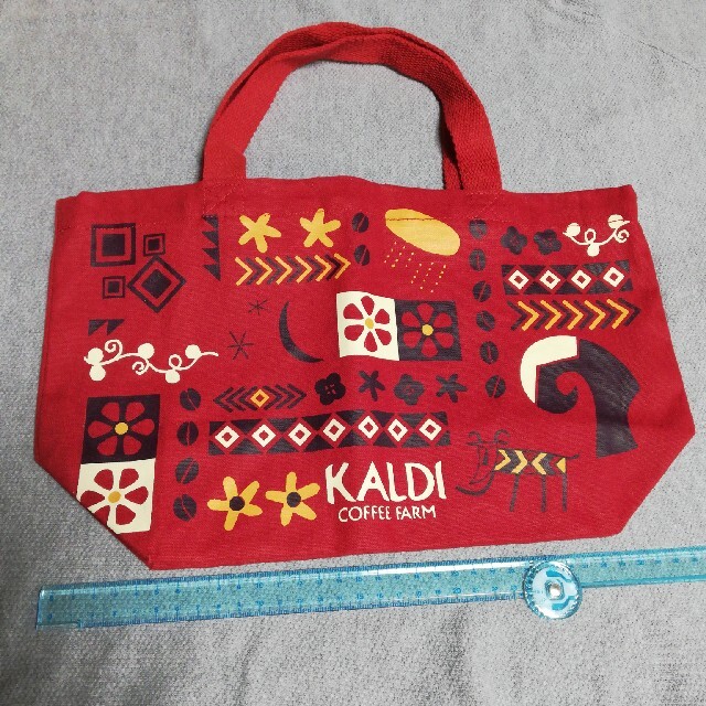 KALDI(カルディ)のKALDI ミニトートバック　巾着　ボールペン レディースのバッグ(トートバッグ)の商品写真