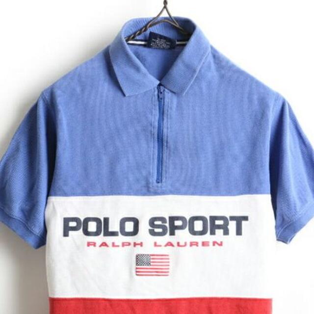 Ralph Lauren(ラルフローレン)のボーイズ M 90's ■ ポロスポーツ ラルフローレン ビッグ ロゴ プリント キッズ/ベビー/マタニティのキッズ服男の子用(90cm~)(その他)の商品写真