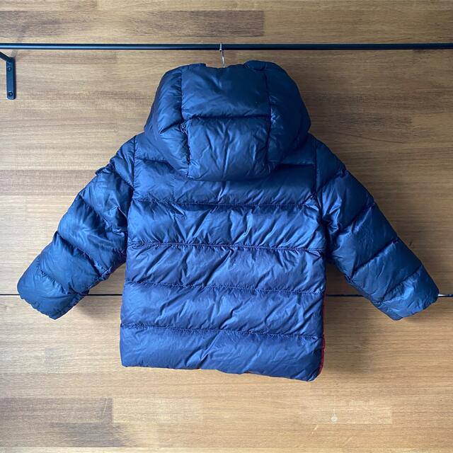 MONCLER(モンクレール)のモンクレール　キッズ　ネイビー　およそ90  18/24M キッズ/ベビー/マタニティのキッズ服男の子用(90cm~)(ジャケット/上着)の商品写真