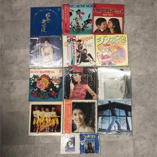 ★おまとめ　レコード　昭和　邦楽　洋楽　14枚(音楽/芸能)