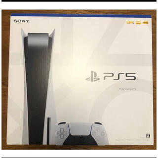 プレイステーション(PlayStation)のps5 新品未使用　プレーステーション5 本体(家庭用ゲーム機本体)