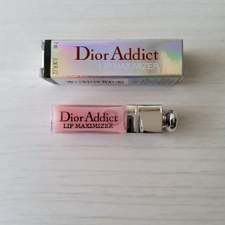 ディオール(Dior)のディオール マキシマイザー ミニ 001 ピンク(リップグロス)