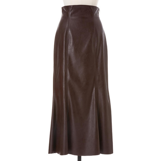 COCO DEAL(ココディール)のココディール レザーハイウエストマーメイドスカート レディースのスカート(ロングスカート)の商品写真