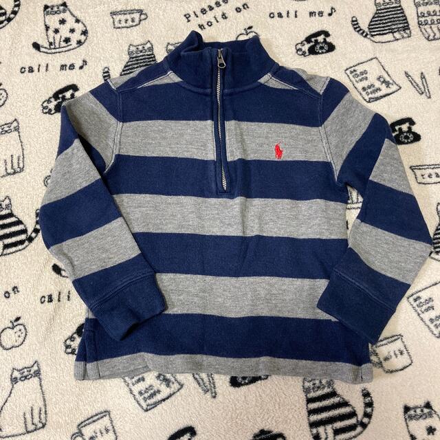 POLO RALPH LAUREN(ポロラルフローレン)のラルフローレン　キッズ　セーター　100cm   ボーダー　ニット キッズ/ベビー/マタニティのキッズ服男の子用(90cm~)(ニット)の商品写真