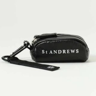 セントアンドリュース(St.Andrews)の【St ANDREWS】定番ボールケース ブラック(その他)