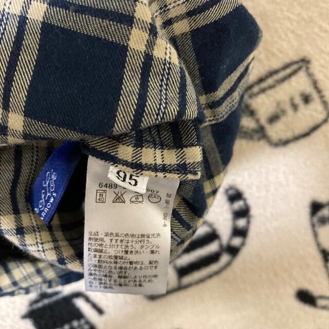 UNITED ARROWS(ユナイテッドアローズ)のチェックシャツ　95cm ユナイテッドアローズ キッズ/ベビー/マタニティのキッズ服女の子用(90cm~)(ブラウス)の商品写真