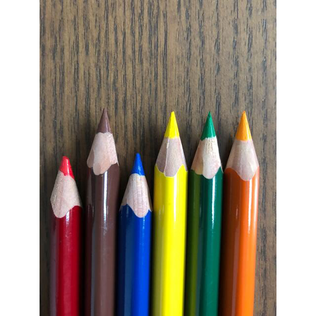 学研(ガッケン)のKUMON くもんのこどもいろえんぴつ 6色 エンタメ/ホビーのアート用品(色鉛筆)の商品写真