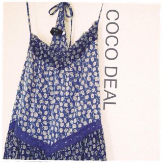 ココディール(COCO DEAL)のCOCO DEAL♡切替小花ワンピ(ミニワンピース)