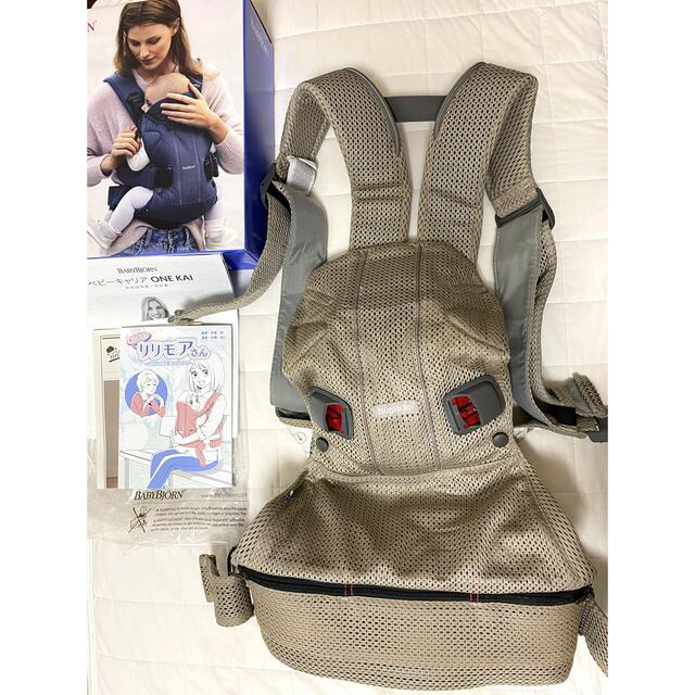 国産定番 BABYBJORN - ベビービョルン 抱っこ紐 one kai air ワンカイ