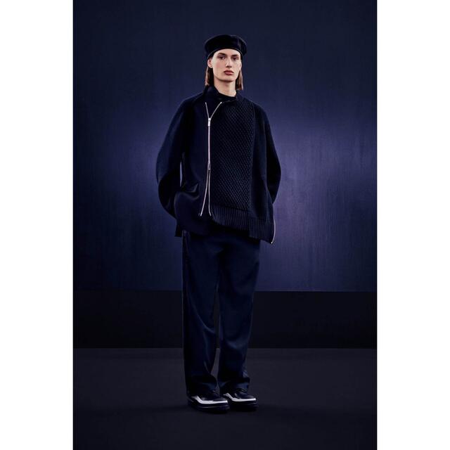 DIOR HOMME - 希少 DIOR AND SACAI ニット ハイブリッド DIOR HOMME - 希少 DIOR AND SACAI ニット ハイブリッド