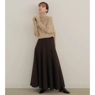 トゥデイフル(TODAYFUL)のpoint lace panel flare skirt (ロングスカート)