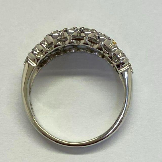Pt900K18　天然ダイヤモンドリング　ピンクダイヤモンド入り　D1.0ct レディースのアクセサリー(リング(指輪))の商品写真