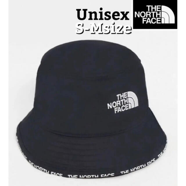 THE NORTH FACE(ザノースフェイス)の【海外限定】TNF バケットハット 　帽子　ユニセックス　普通サイズ　ブラック レディースの帽子(ハット)の商品写真