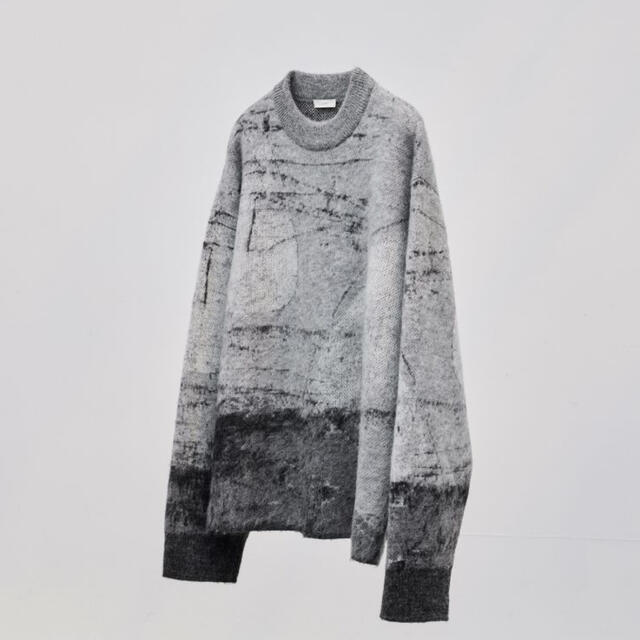 ☆LIDNM VACHON JACQUARD KNIT メンズのトップス(ニット/セーター)の商品写真