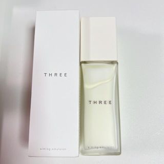 スリー(THREE)の新品未使用！THREE エミング エマルジョン(乳液/ミルク)