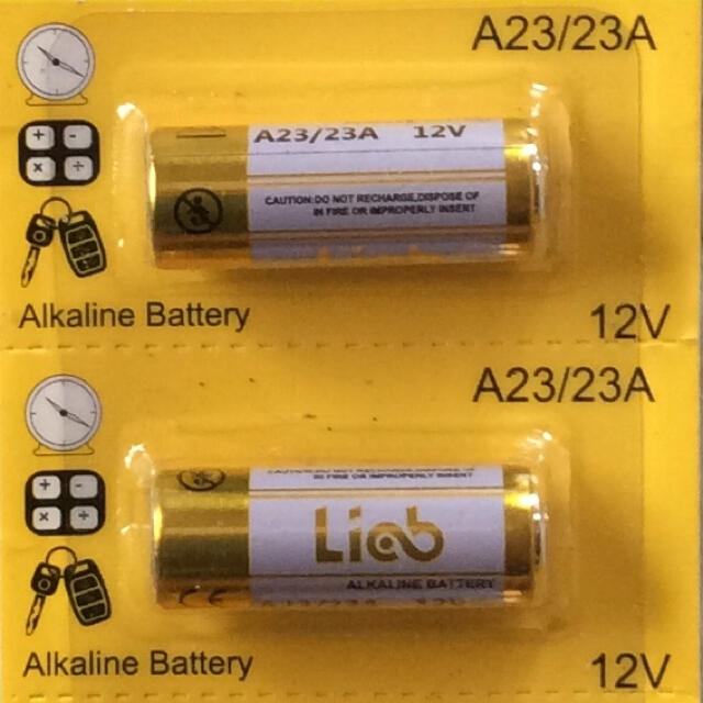 LiCB 23A 12V アルカリ電池 2本 www.lewaa.sa