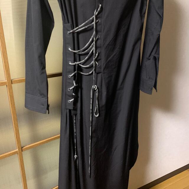 Yohji Yamamoto(ヨウジヤマモト)のGODs様専用　シャツワンピース レディースのワンピース(ロングワンピース/マキシワンピース)の商品写真