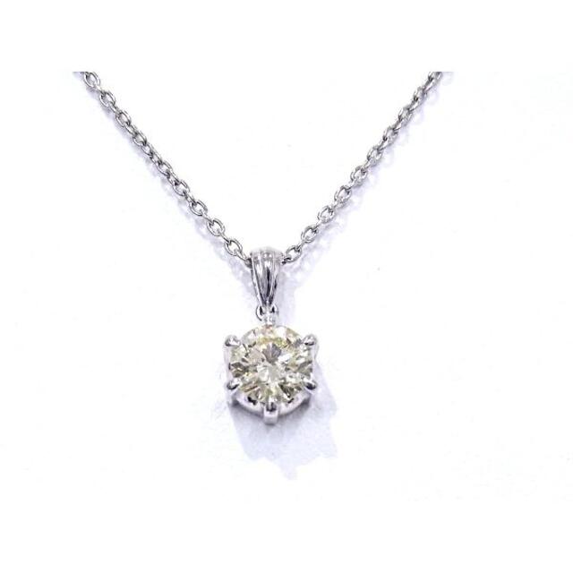 田崎真珠 Pt850/900　プラチナ　ダイヤ　1.08ct　ネックレスは社外品