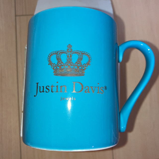 Justin Davis 非売品ノベルティマグカップ