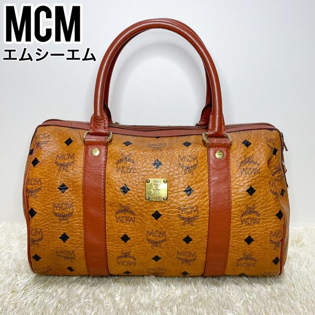 MCM - MCM エムシーエム ミニボストンバッグ ハンドバッグ ヴィセトス ...