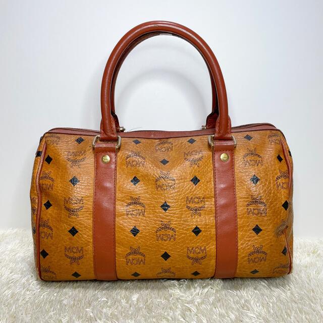 MCM - MCM エムシーエム ミニボストンバッグ ハンドバッグ ヴィセトス