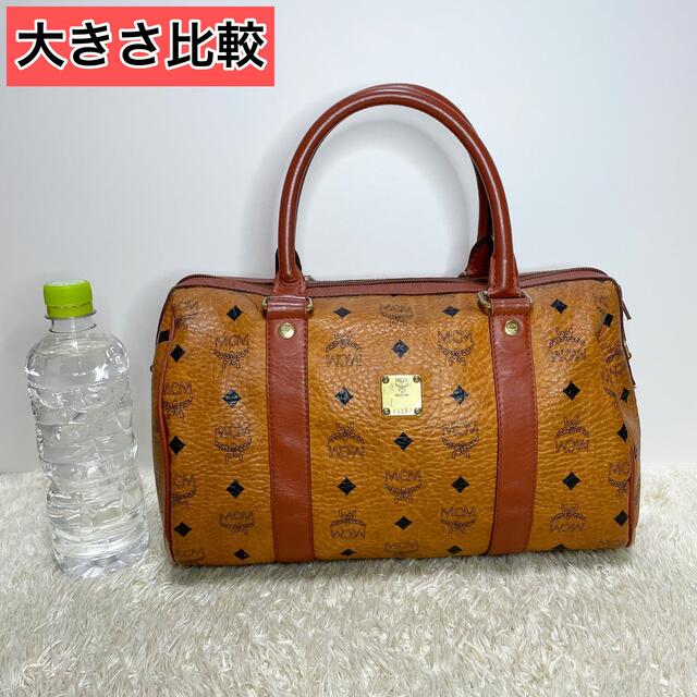 MCM エムシーエム　ミニボストンバッグ　ハンドバッグ  ヴィセトス柄 手提げ 6