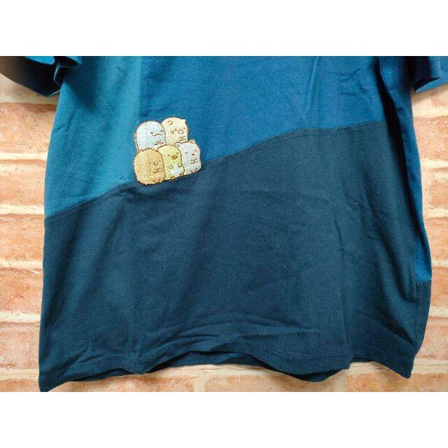 Design Tshirts Store graniph(グラニフ)のデザインTシャツストアグラニフ/すみっコぐらしコラボ/半袖Tシャツ/ブルー/L メンズのトップス(Tシャツ/カットソー(半袖/袖なし))の商品写真