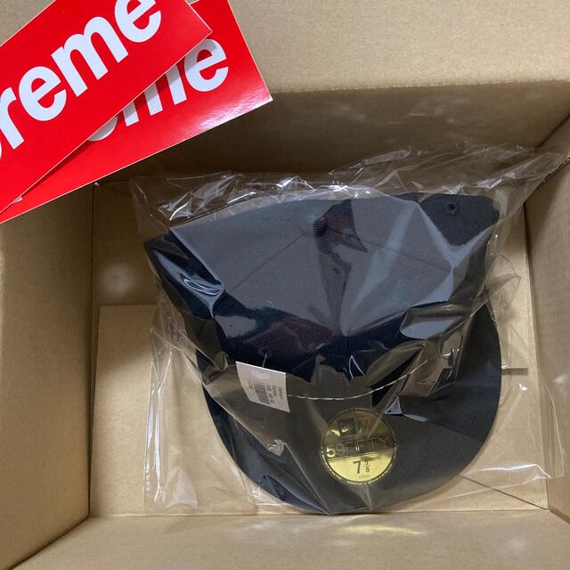 Supreme No Comp Box Logo New Era 7 5/8 黒