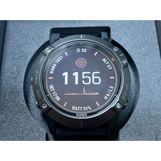 ガーミン(GARMIN)のqoo様専用fenix 6X Pro Dual Power Ti Black (その他)