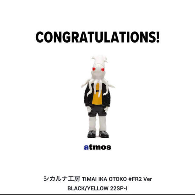 シカルナ工房　TIMAI IKA OTOKO atmos