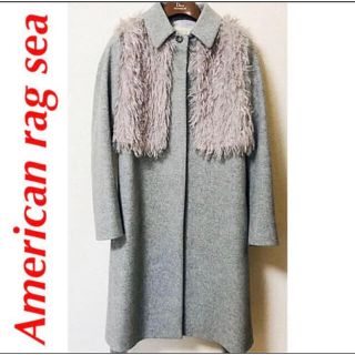 AMERICAN RAG CIE ヘリンボーン コクーンコート