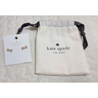 ケイトスペードニューヨーク(kate spade new york)のkate spade new york リボン ピアス(ピアス)