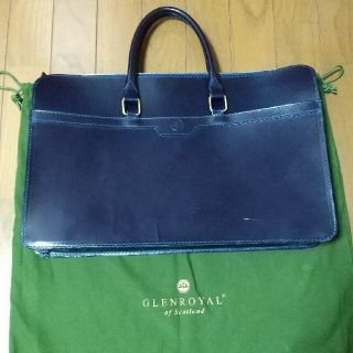 グレンロイヤル(GLENROYAL)のＧＬＥＮＲＯＹＡＬ(グレンロイヤル) 2 HANDLE ZIP CASE(濃紺)(ビジネスバッグ)