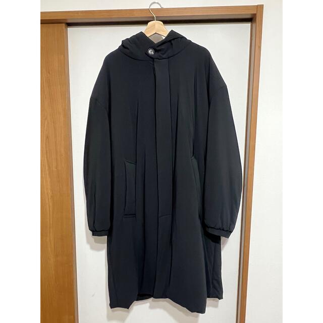 ZARA(ザラ)のZARA ザラ フード付きキルティングコート 2020AW メンズのジャケット/アウター(ステンカラーコート)の商品写真