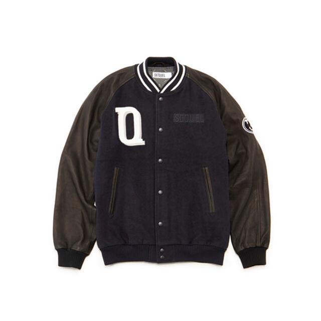 シークエル SEQUEL カシミヤ レザー スタジャン S フラグメント