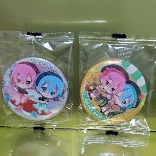 リゼロ レム&ラム缶バッジ2点の通販 by アミリア's shop|ラクマ