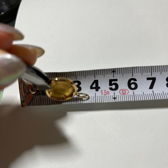 純金K24 ペンダントトップ　コイン1g  枠はK18 レディースのアクセサリー(チャーム)の商品写真