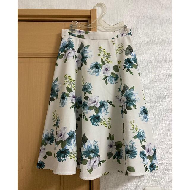 Rirandture(リランドチュール)のリランドチュール ミックスポピープリントスカート レディースのスカート(ひざ丈スカート)の商品写真