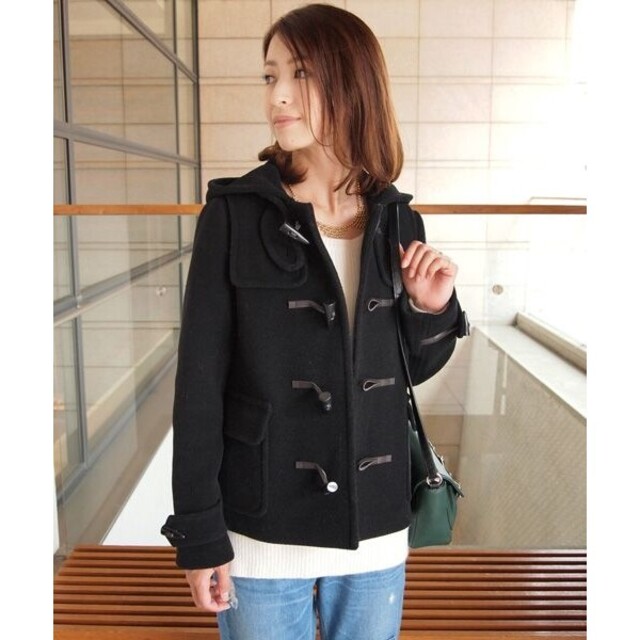 JEANASIS - 【美品】ジーナシス ショートメルトンダッフルコート ブラック フリーサイズの通販 by attu|ジーナシスならラクマ JEANASIS - 【美品】ジーナシス ショートメルトンダッフルコート ブラック フリーサイズの通販 by attu|ジーナシスならラクマ