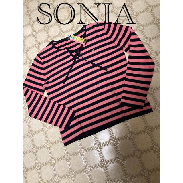 SONIA RYKIEL(ソニアリキエル)の美品　SONIAトップス レディースのトップス(カットソー(長袖/七分))の商品写真