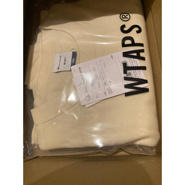 wtaps champion ロンT サンドベージュ Lサイズ