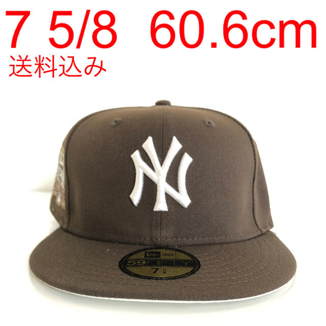 New Era ツバ裏イエロー 5/8 Cap ニューエラ ヤンキース キャップ