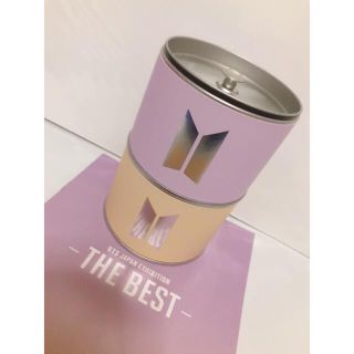 ボウダンショウネンダン(防弾少年団(BTS))のBTS THE BEST 展示会会場限定 GREEN TEA CAN 2缶セット(アイドルグッズ)