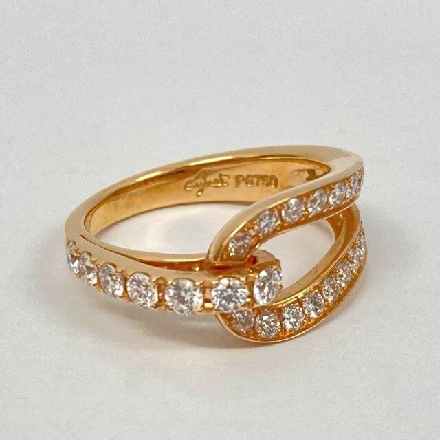 ジュネ　K18　リング　D0.6ct　3.36ｇ レディースのアクセサリー(リング(指輪))の商品写真