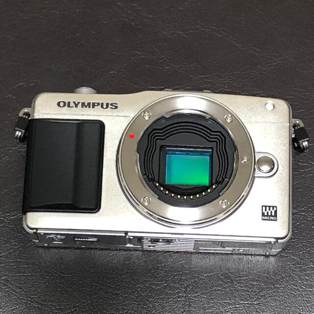 OLYMPUS(オリンパス)のオリンパス Olympus E-PM2  ミラーレス一眼　ジャンクだが撮影可能 スマホ/家電/カメラのカメラ(ミラーレス一眼)の商品写真