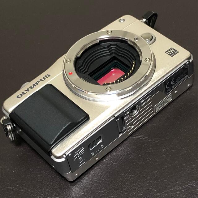 OLYMPUS(オリンパス)のオリンパス Olympus E-PM2  ミラーレス一眼　ジャンクだが撮影可能 スマホ/家電/カメラのカメラ(ミラーレス一眼)の商品写真