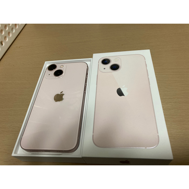 Apple(アップル)のsuu様専用iphone13mini 128GB　ピンク スマホ/家電/カメラのスマートフォン/携帯電話(スマートフォン本体)の商品写真
