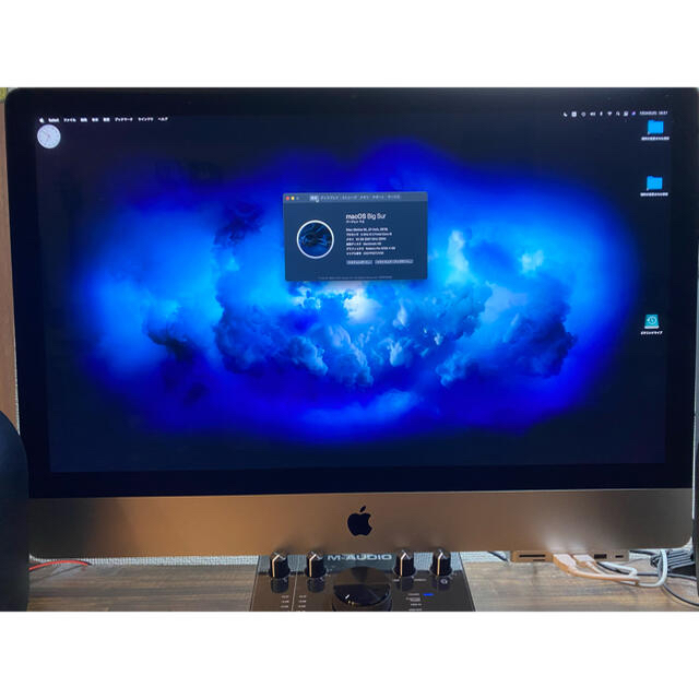 iMac （5K 27inch 2019 メモリ40GB ssd256GB)